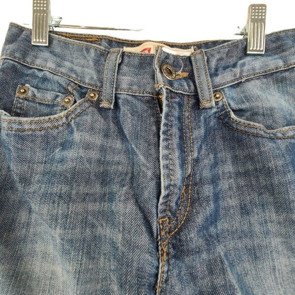 Levi's  Girl's 514 Slim Straight Leg Blue Jeans Size 14 - Picture 4 of 14